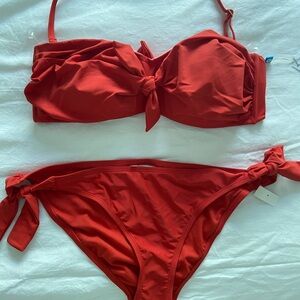 Bleu Rod Beattie Red Bikini Set